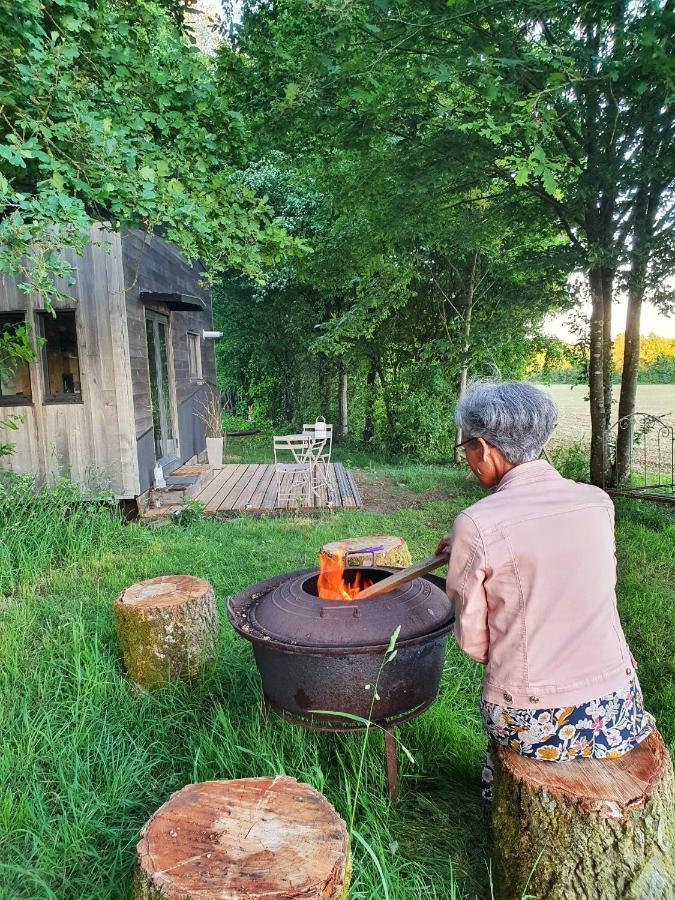 Ecolodge La Belle Verte Saint-Mʼhervé Eksteriør bilde
