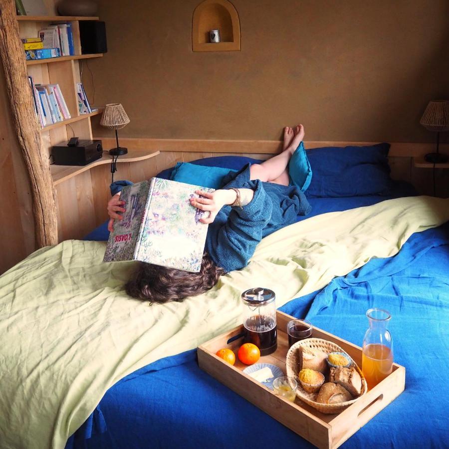 Ecolodge La Belle Verte Saint-Mʼhervé Eksteriør bilde