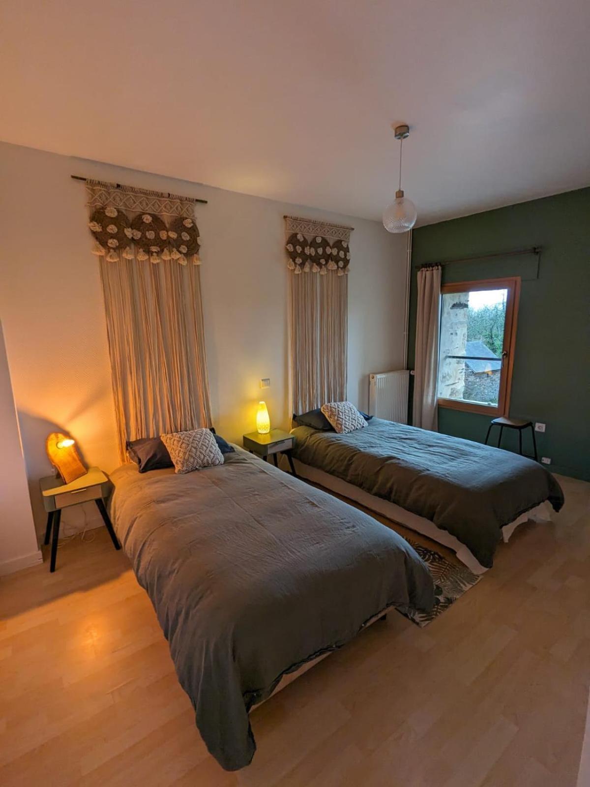 Ecolodge La Belle Verte Saint-Mʼhervé Eksteriør bilde