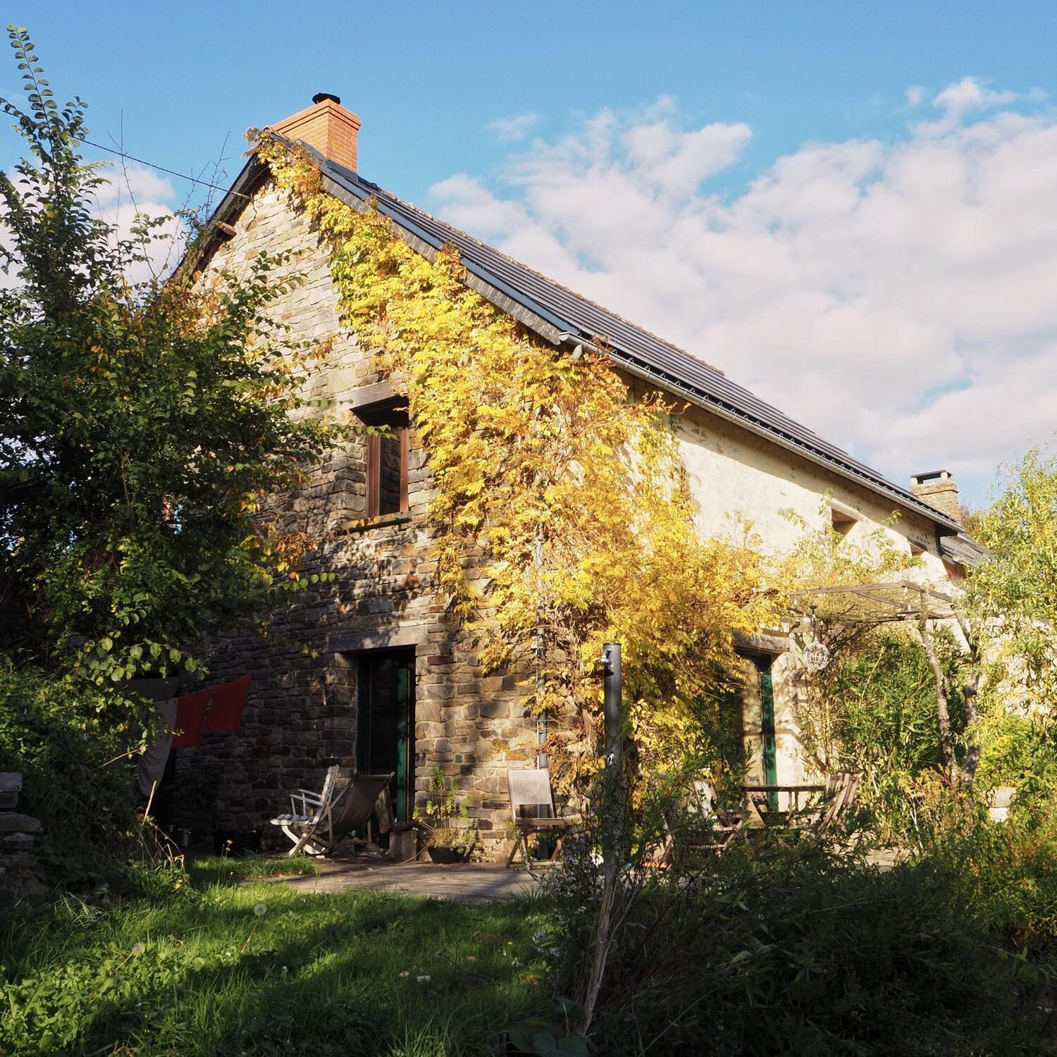 Ecolodge La Belle Verte Saint-Mʼhervé Eksteriør bilde