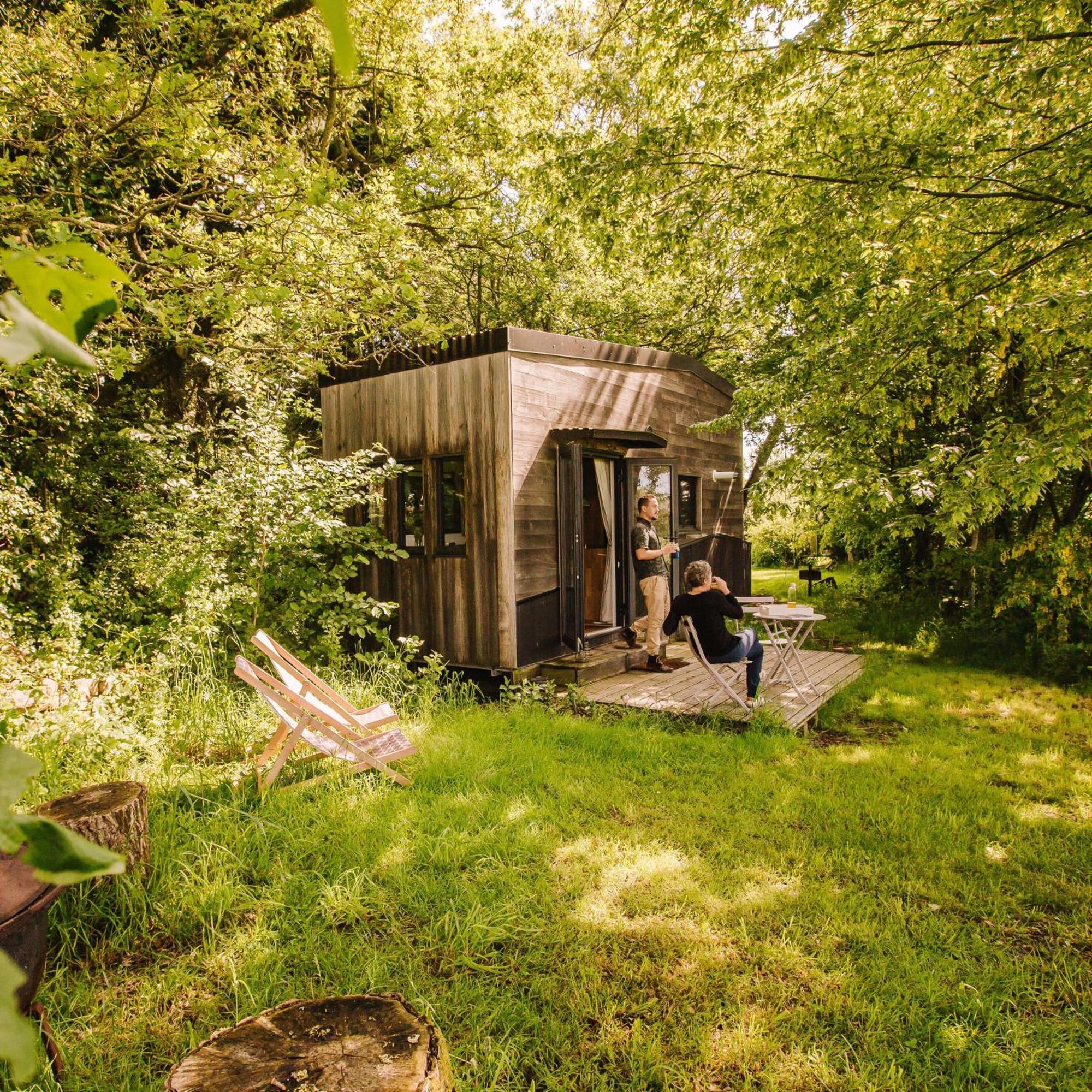 Ecolodge La Belle Verte Saint-Mʼhervé Eksteriør bilde