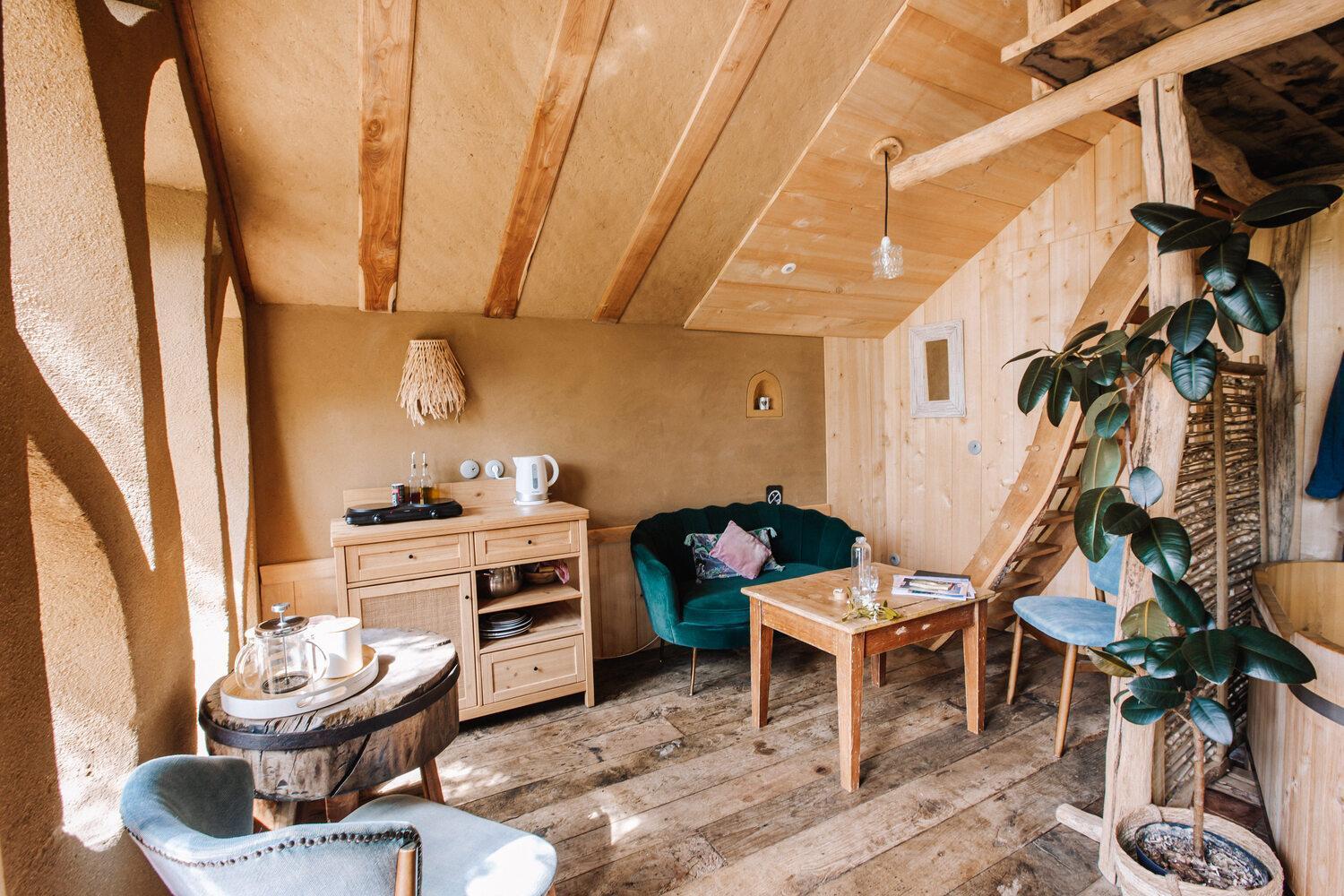 Ecolodge La Belle Verte Saint-Mʼhervé Eksteriør bilde