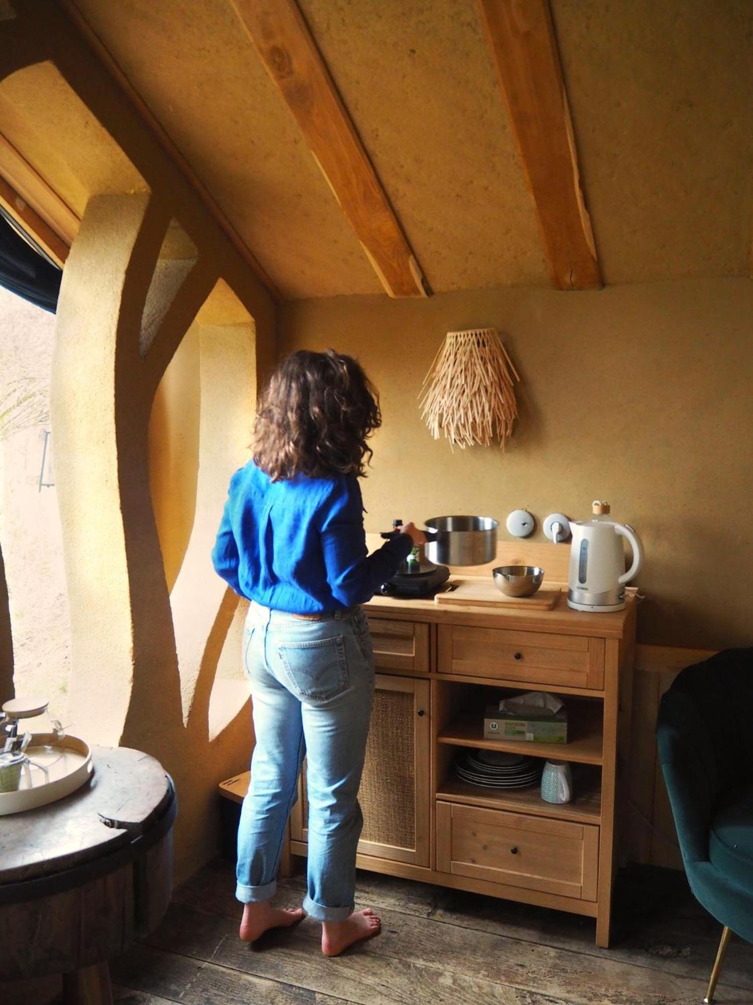 Ecolodge La Belle Verte Saint-Mʼhervé Eksteriør bilde